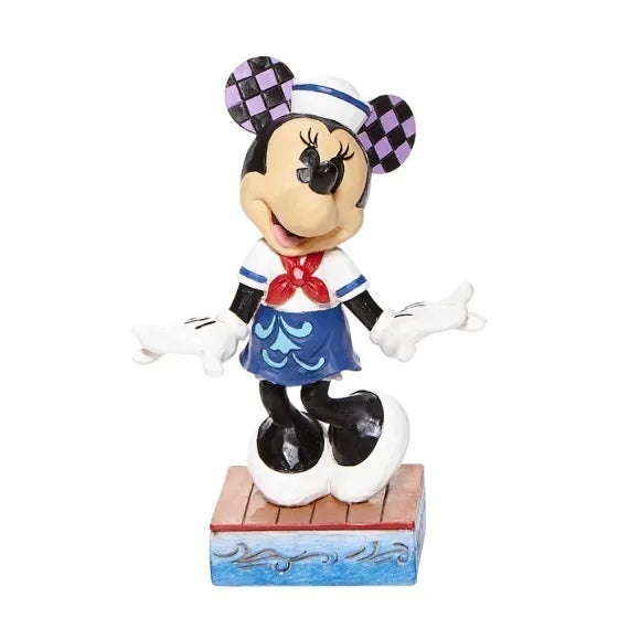 Jim Mini Mouse Jim Shore Disney Traditions - Minnie Mouse Sailor – Bunyip Toys