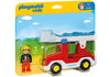 Playmobil 1-2-3 - Fire Ladder Truck - 6967