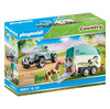 Playmobil Country - Car With Pony Trailer (70511)
