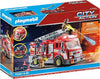 Playmobil City Action - US Fire Truck with Flashin