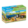 Playmobil 1.2.3 - Harvester Tractor with Trailer (