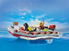 Playmobil Action Heroes - Fireboat with Water Scoo