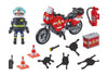 Playmobil Action Heroes - Fire Engine at the Scene