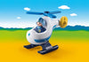 Playmobil 1.2.3 - Police Helicopter (9383)