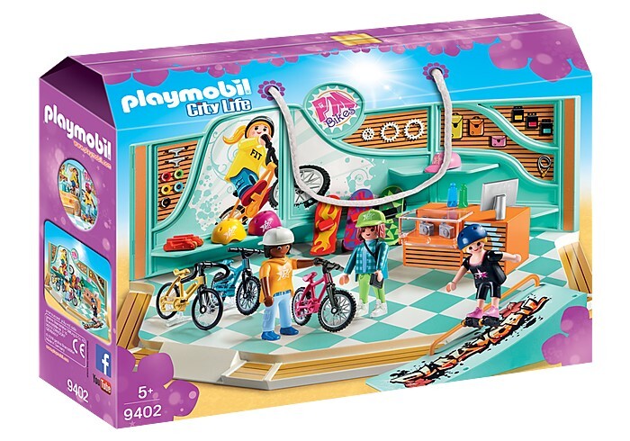 Playmobil Bike and Skate Shop 9402 at Bunyip Toys