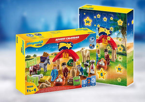 Playmobil - 1-2-3 Christmas Manger Advent Calendar - 70259-Bunyip Toys