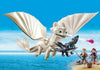 Playmobil - Light Fury and Baby Dragon with Children - 70038-Bunyip Toys
