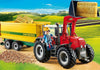 Playmobil - Tractor with Feed Trailer - 70131-Bunyip Toys
