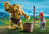 Playmobil - Troll with Dwarf Rider - 9343 (damaged)-Bunyip Toys